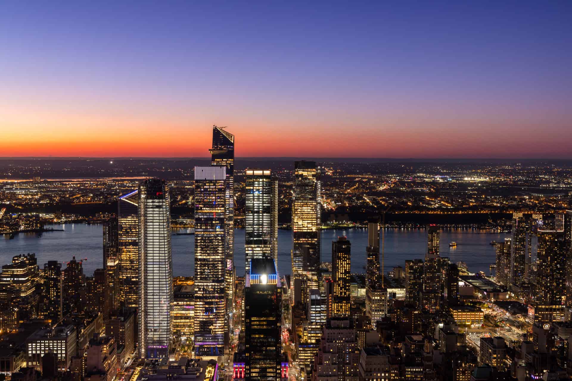 City skyscape at dusk - DWY Management